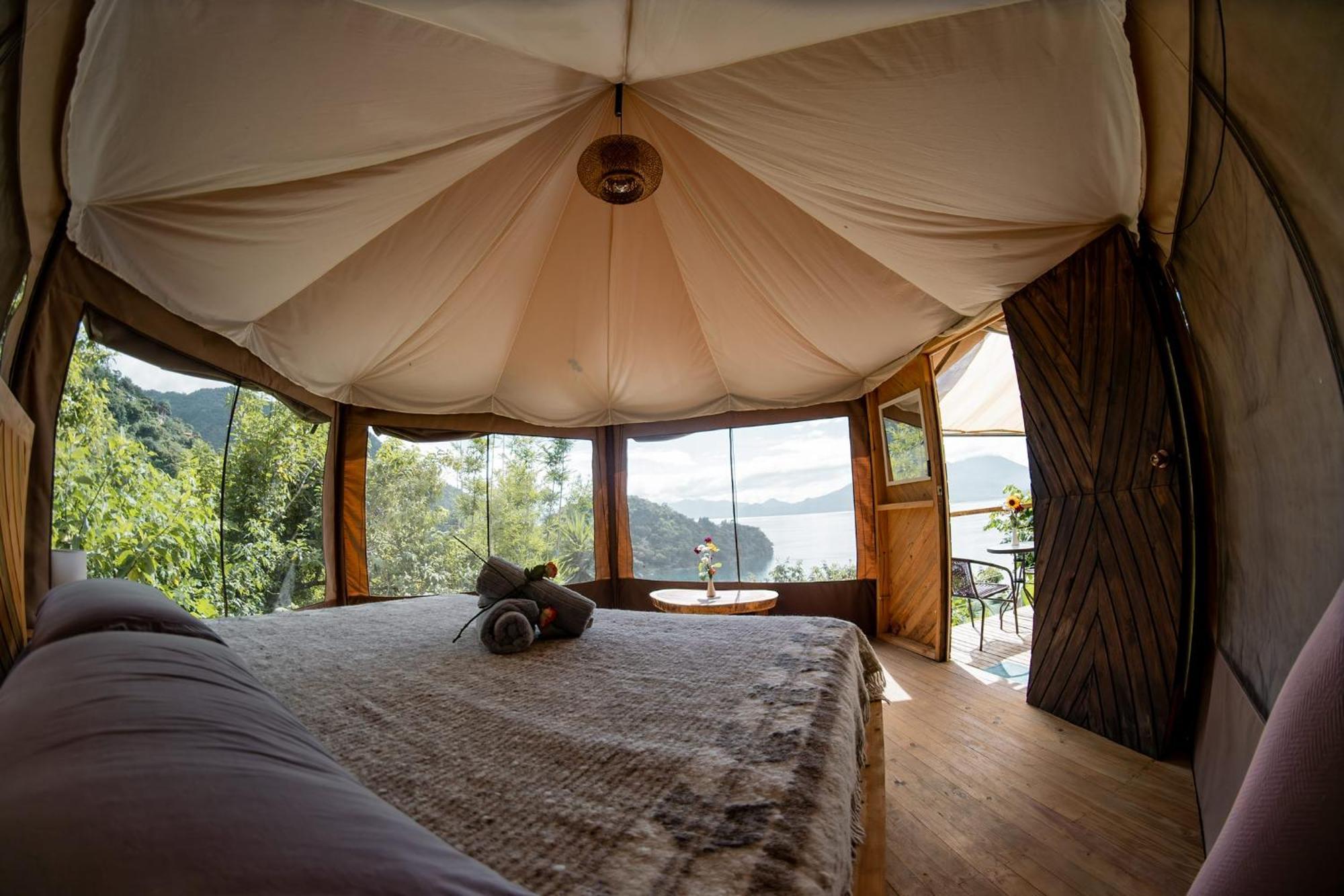 Fuego Atitlan Eco-Hotel San Marcos La Laguna Zewnętrze zdjęcie