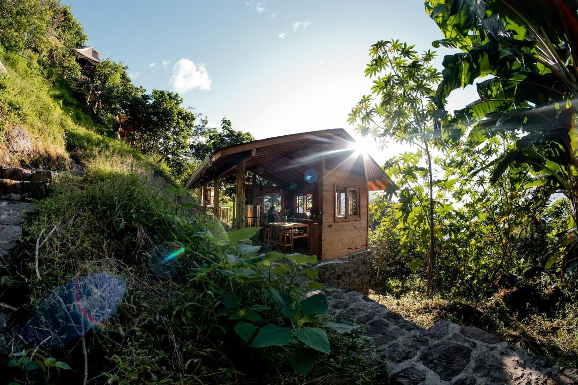 Fuego Atitlan Eco-Hotel San Marcos La Laguna Zewnętrze zdjęcie