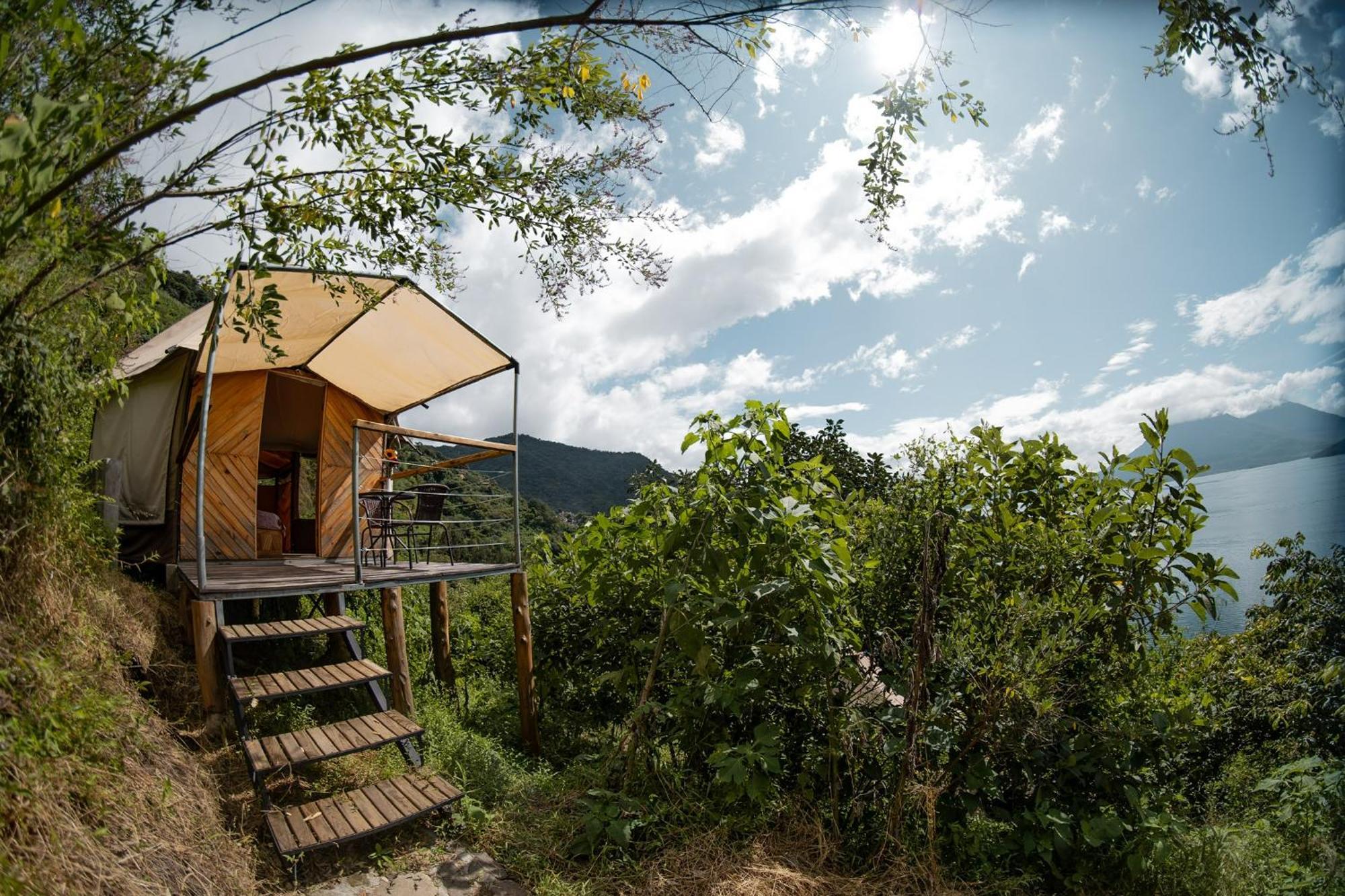 Fuego Atitlan Eco-Hotel San Marcos La Laguna Zewnętrze zdjęcie