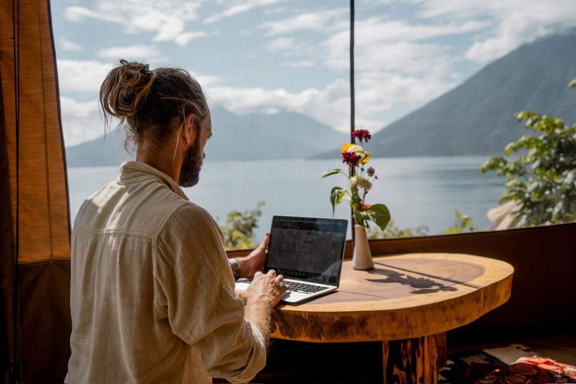 Fuego Atitlan Eco-Hotel San Marcos La Laguna Zewnętrze zdjęcie