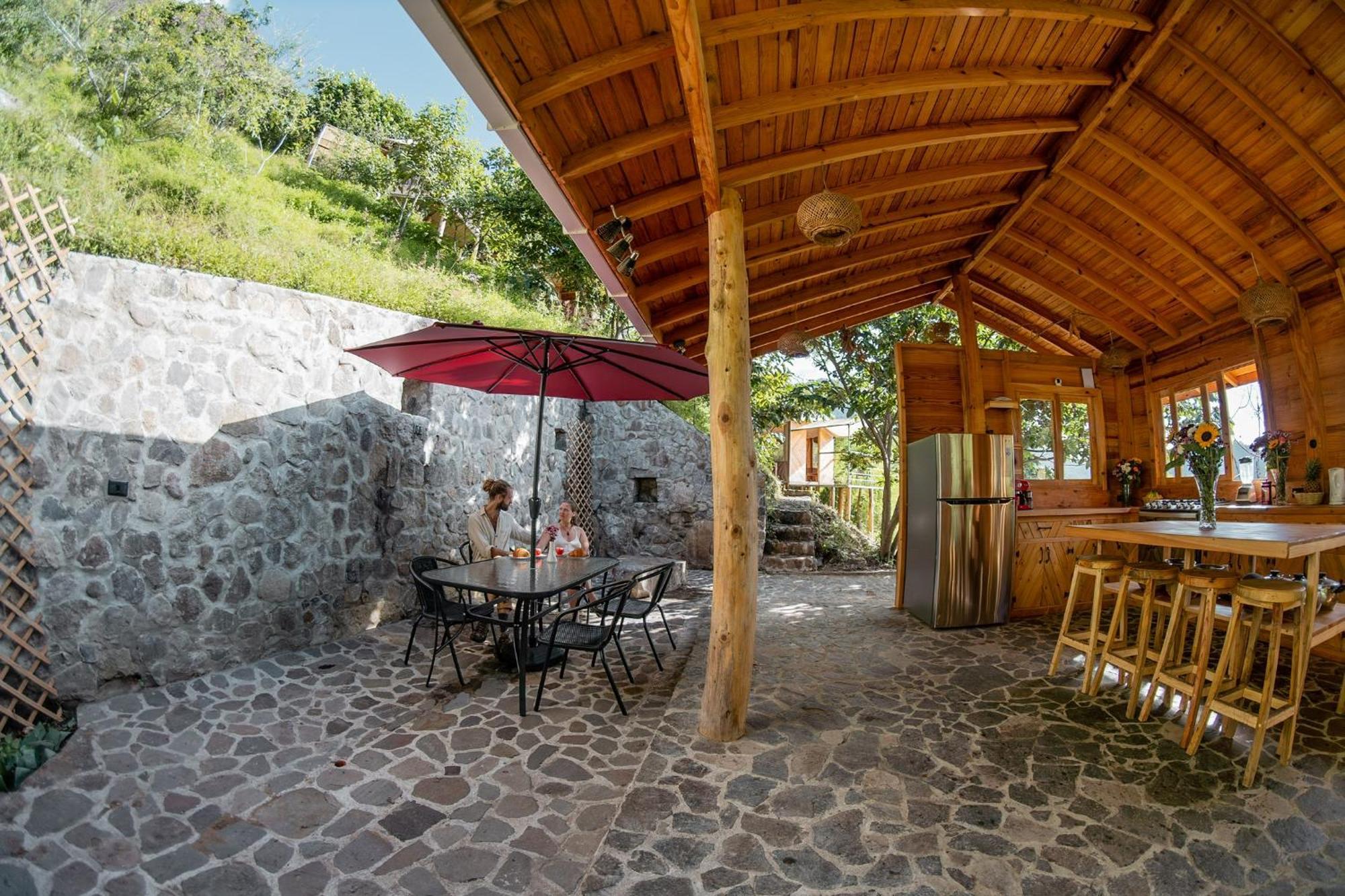 Fuego Atitlan Eco-Hotel San Marcos La Laguna Zewnętrze zdjęcie