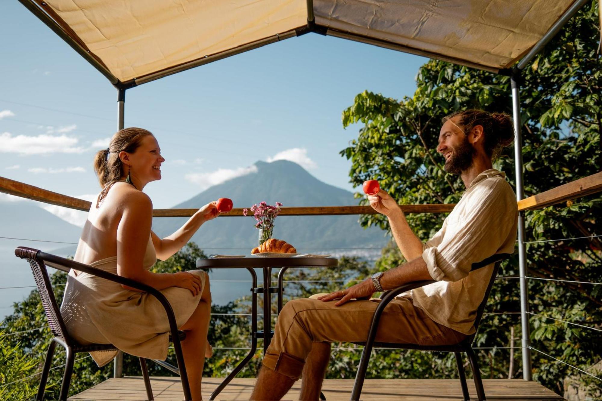 Fuego Atitlan Eco-Hotel San Marcos La Laguna Zewnętrze zdjęcie