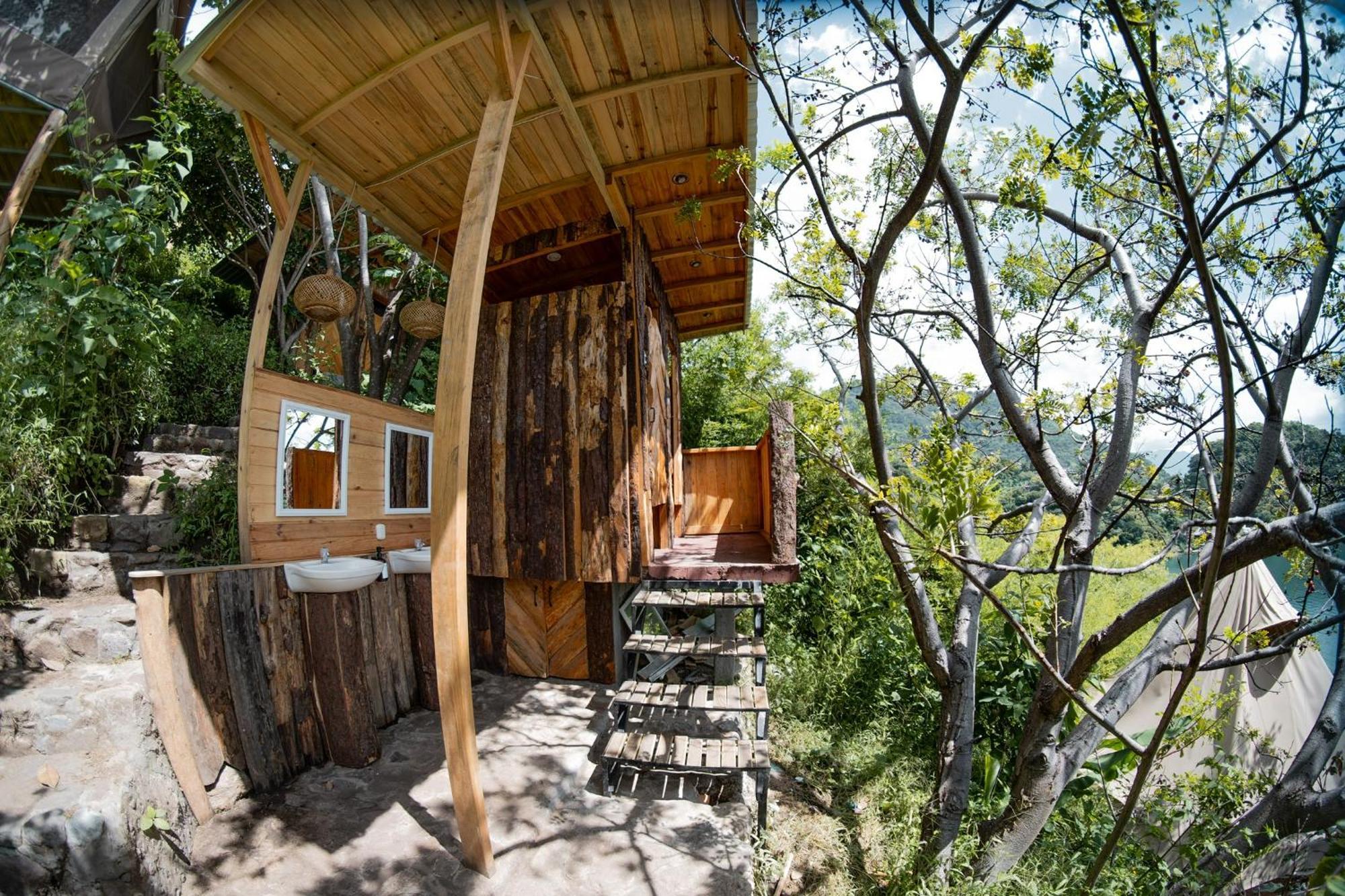 Fuego Atitlan Eco-Hotel San Marcos La Laguna Zewnętrze zdjęcie